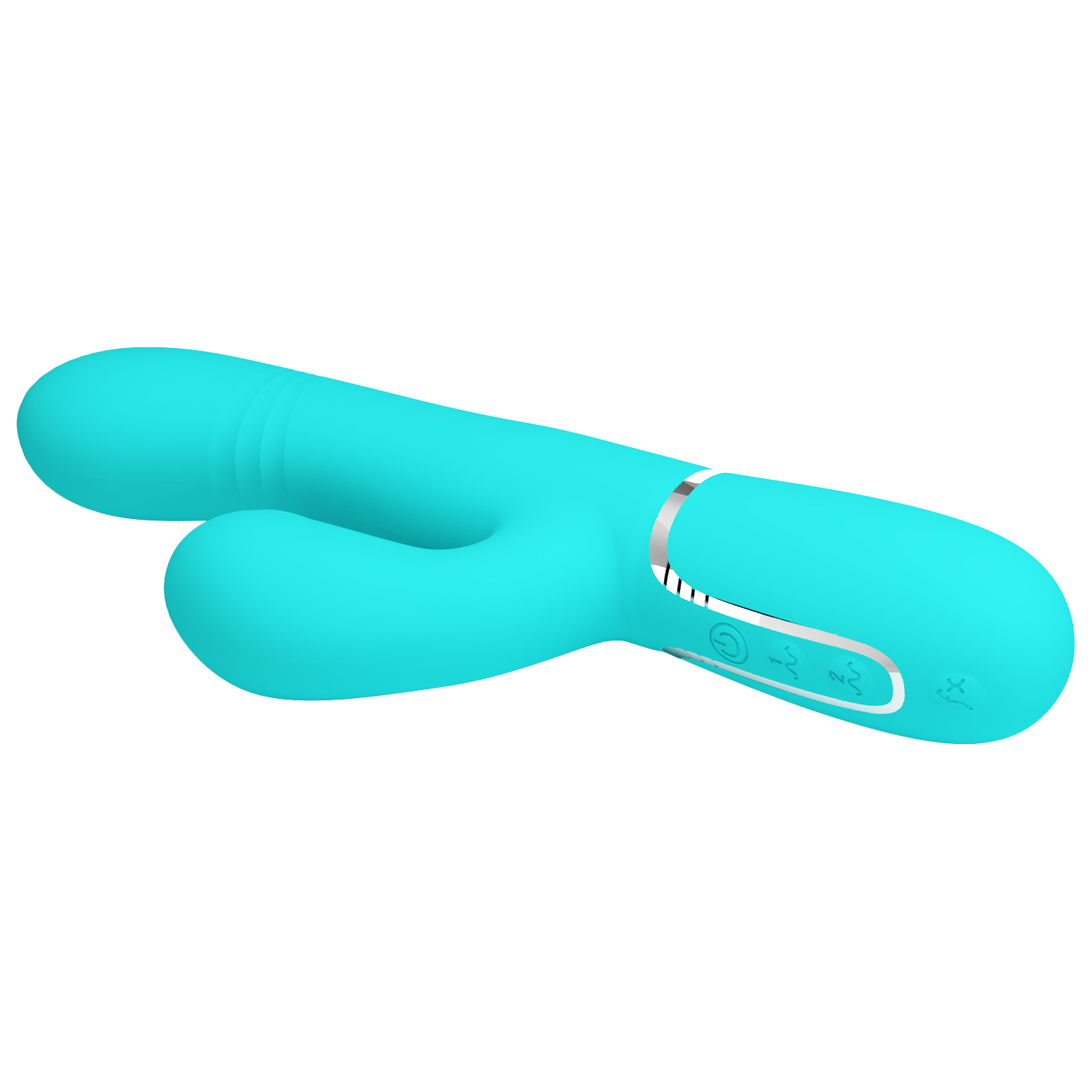 Pretty Love - Maviana - Rabbit Vibrator - Turquoise-Erotiekvoordeel.nl