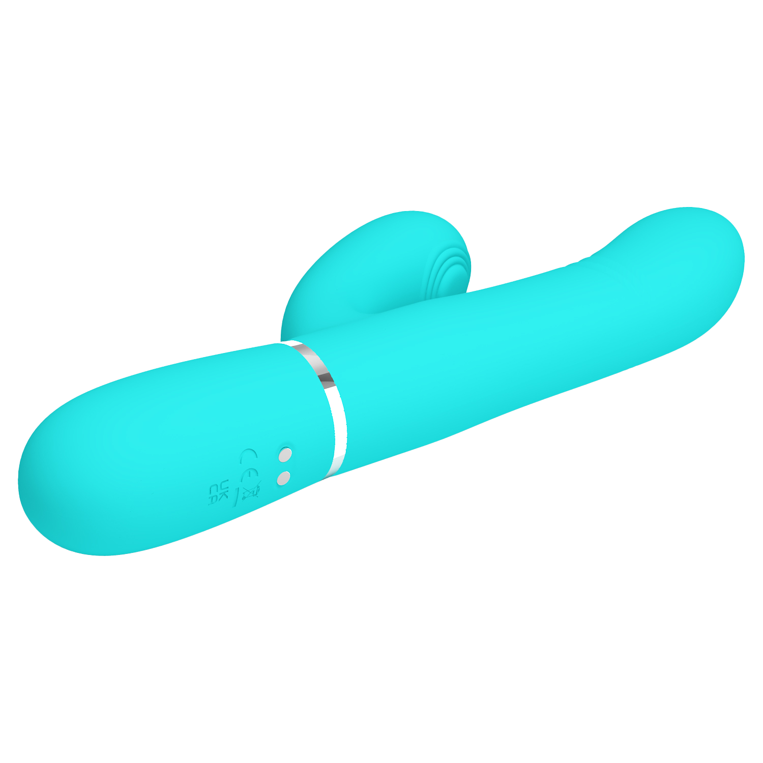 Pretty Love - Maviana - Rabbit Vibrator - Turquoise-Erotiekvoordeel.nl