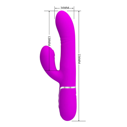 Pretty Love - Maviana - Rabbit Vibrator - Dieproze-Erotiekvoordeel.nl