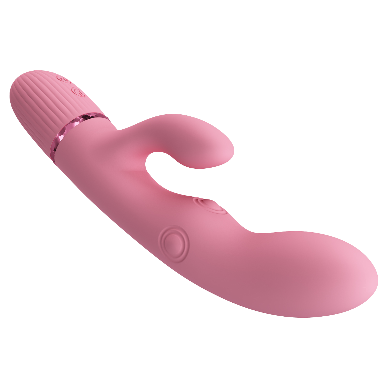 Pretty Love - Zach - Rabbit Vibrator met Vierzijdige Klopfunctie - Roze-Erotiekvoordeel.nl