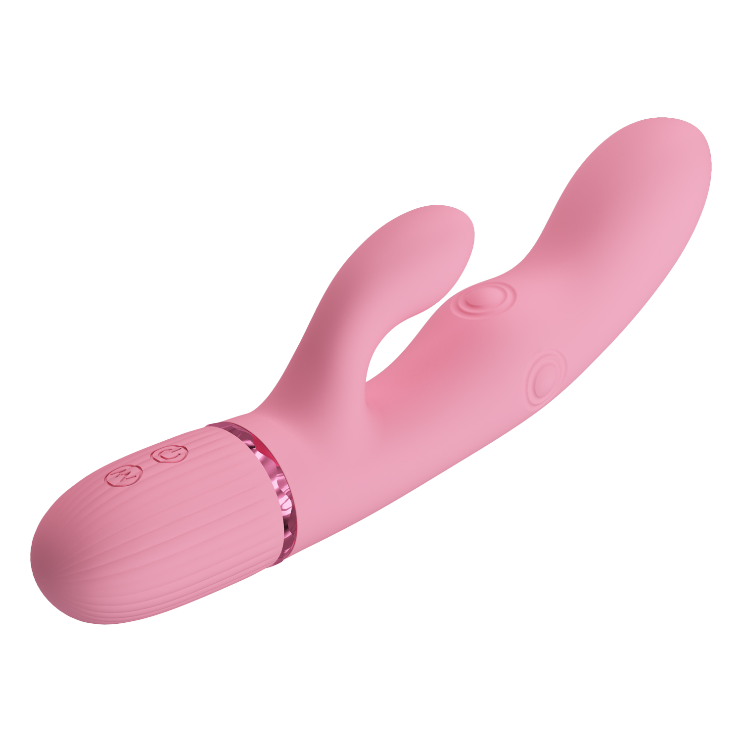 Pretty Love - Zach - Rabbit Vibrator met Vierzijdige Klopfunctie - Roze-Erotiekvoordeel.nl