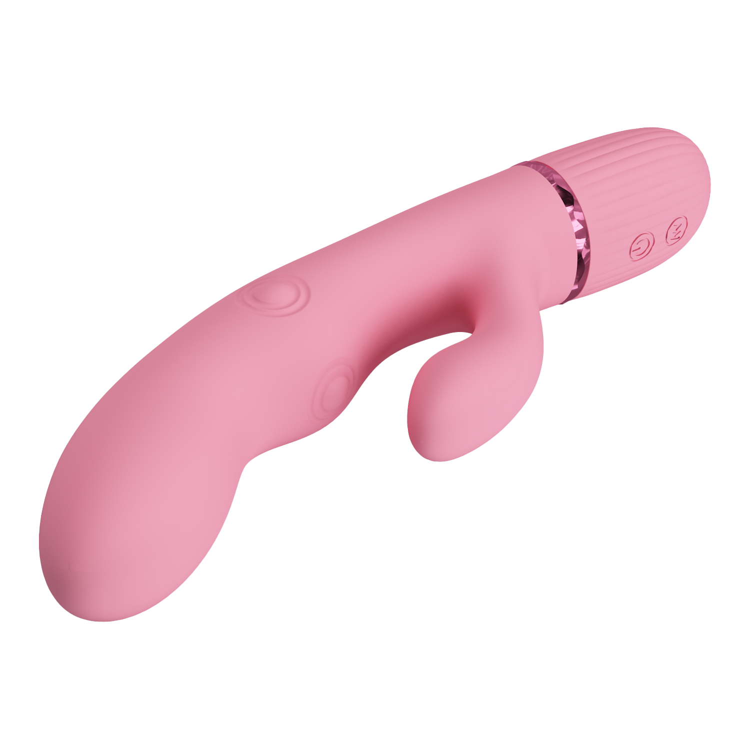 Pretty Love - Zach - Rabbit Vibrator met Vierzijdige Klopfunctie - Roze-Erotiekvoordeel.nl