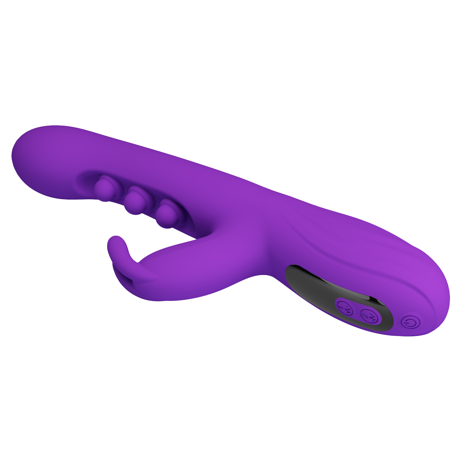 Pretty Love - Sabien - Rabbit Vibrator met LED Display - Paars-Erotiekvoordeel.nl