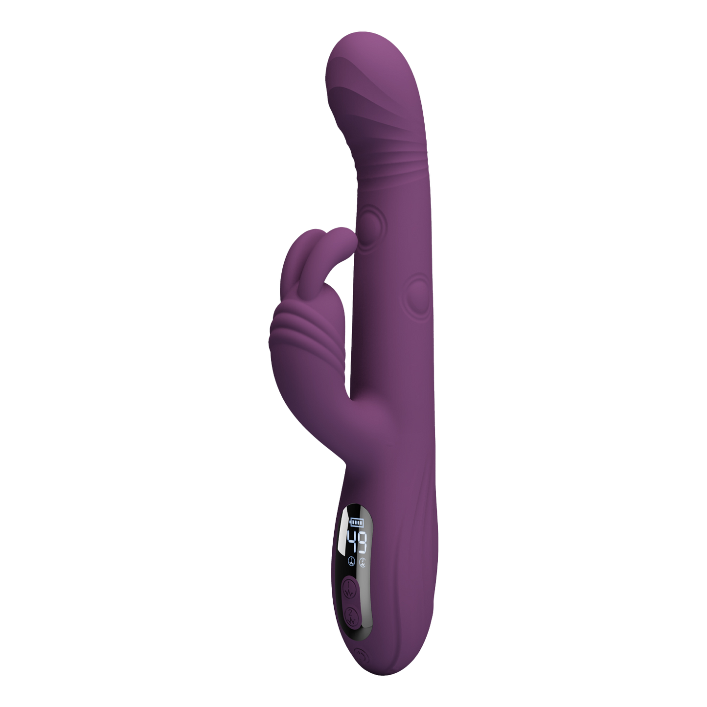 Pretty Love - Dee - Rabbit Vibrator met LED Display - Paars-Erotiekvoordeel.nl
