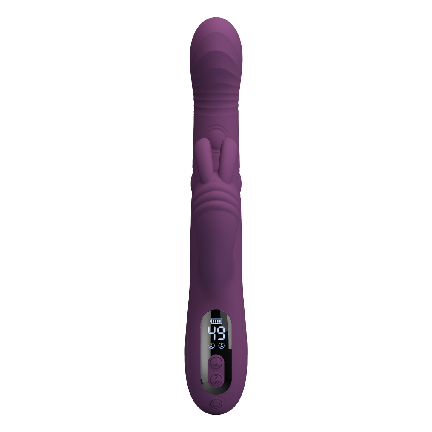 Pretty Love - Dee - Rabbit Vibrator met LED Display - Paars-Erotiekvoordeel.nl