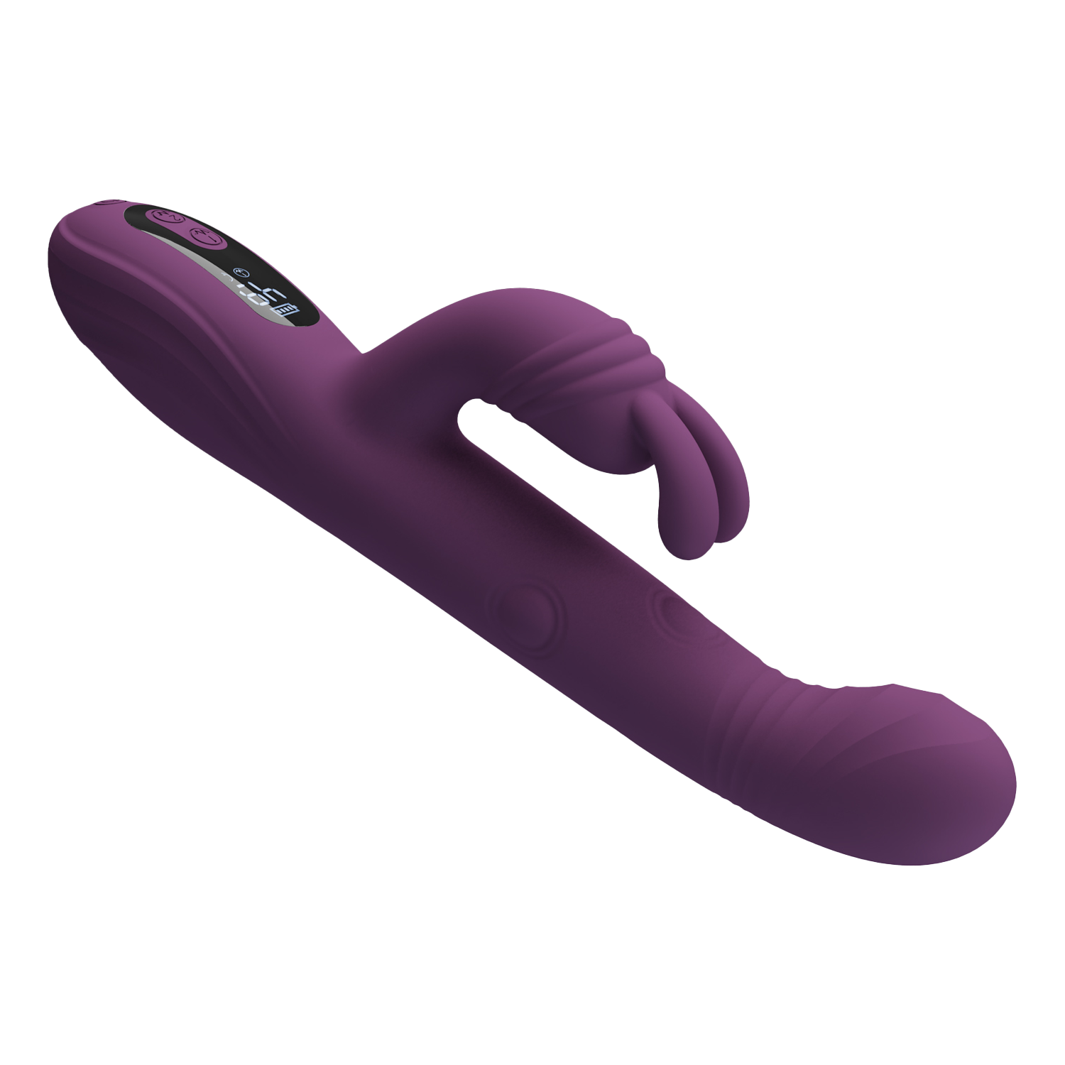 Pretty Love - Dee - Rabbit Vibrator met LED Display - Paars-Erotiekvoordeel.nl