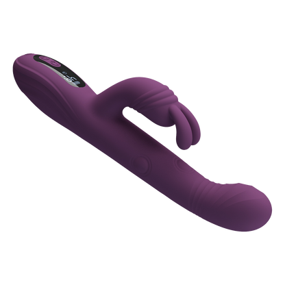 Pretty Love - Dee - Rabbit Vibrator met LED Display - Paars-Erotiekvoordeel.nl