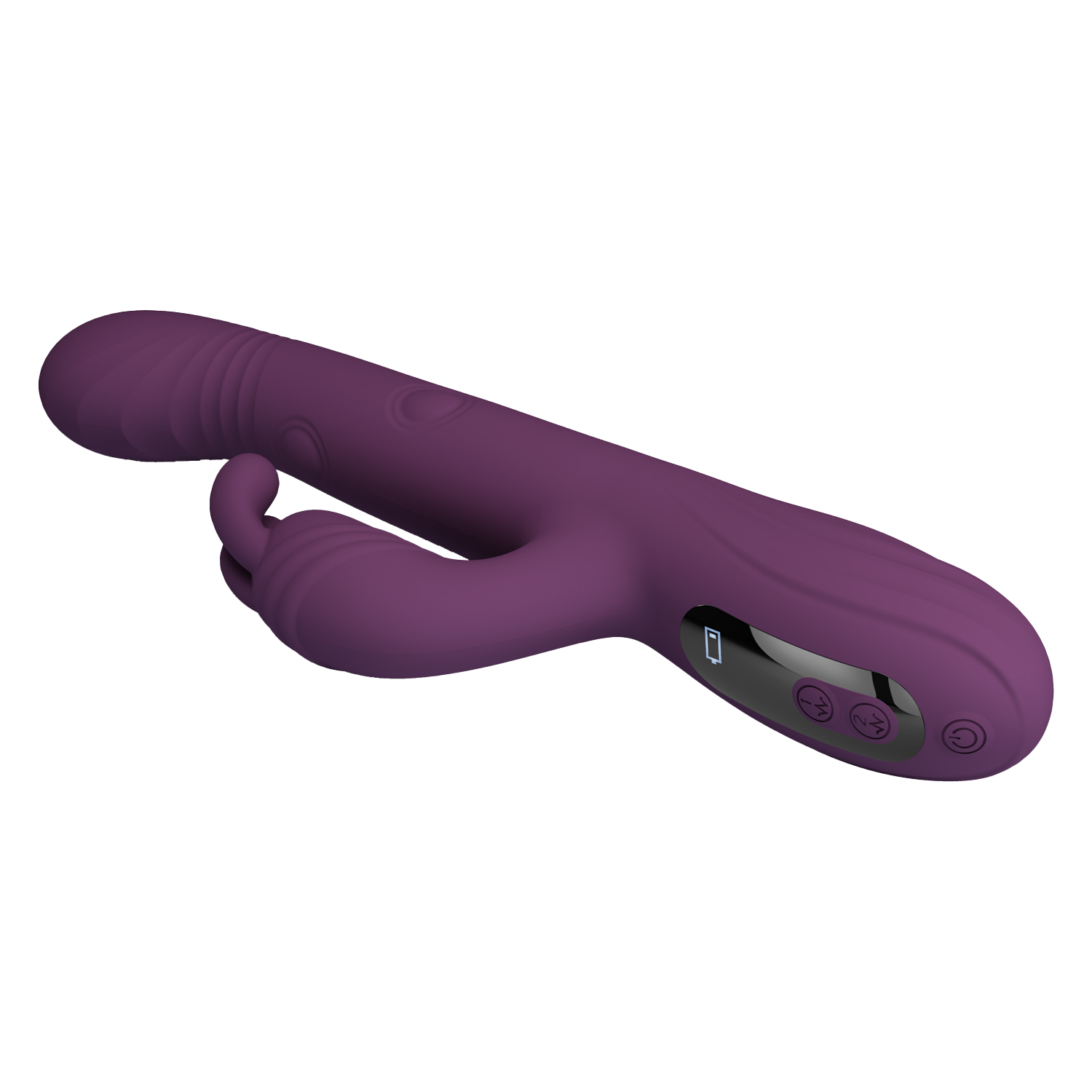 Pretty Love - Dee - Rabbit Vibrator met LED Display - Paars-Erotiekvoordeel.nl