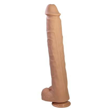 Pretty Love - Pat - Super Grote Dildo - 40 cm - Lichte Huidskleur-Erotiekvoordeel.nl