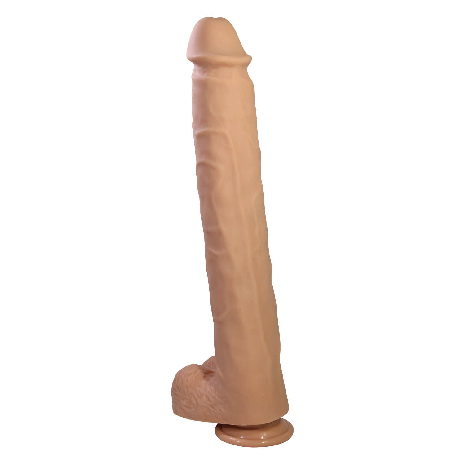 Pretty Love - Pat - Super Grote Dildo - 40 cm - Lichte Huidskleur-Erotiekvoordeel.nl