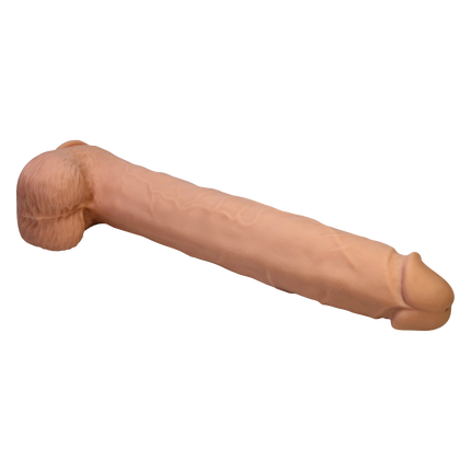 Pretty Love - Pat - Super Grote Dildo - 40 cm - Lichte Huidskleur-Erotiekvoordeel.nl