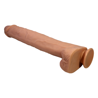 Pretty Love - Pat - Super Grote Dildo - 40 cm - Lichte Huidskleur-Erotiekvoordeel.nl