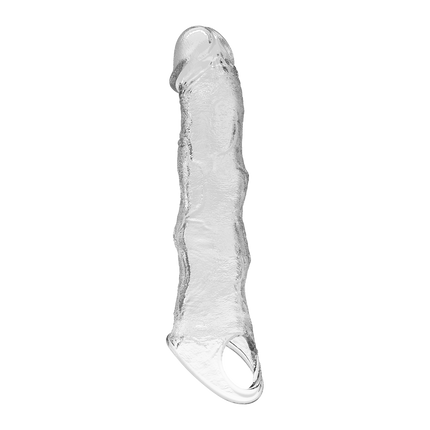 Pretty Love - Verlengende Penis Sleeve - 28 cm - Transparant-Erotiekvoordeel.nl