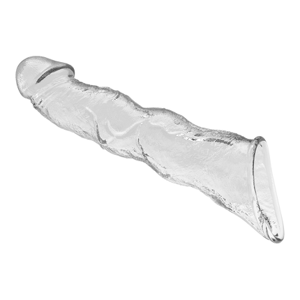 Pretty Love - Verlengende Penis Sleeve - 28 cm - Transparant-Erotiekvoordeel.nl