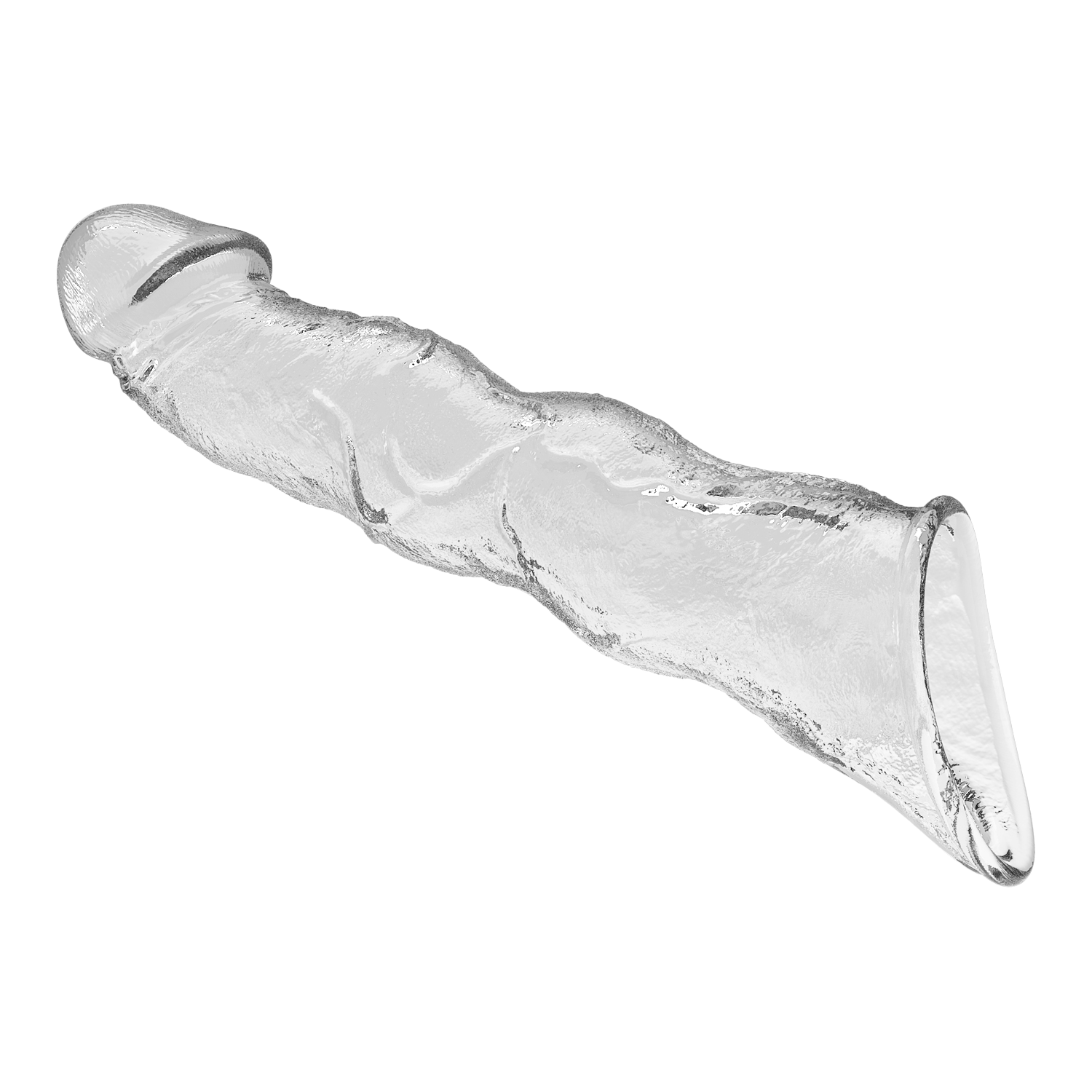 Pretty Love - Verlengende Penis Sleeve - 28 cm - Transparant-Erotiekvoordeel.nl