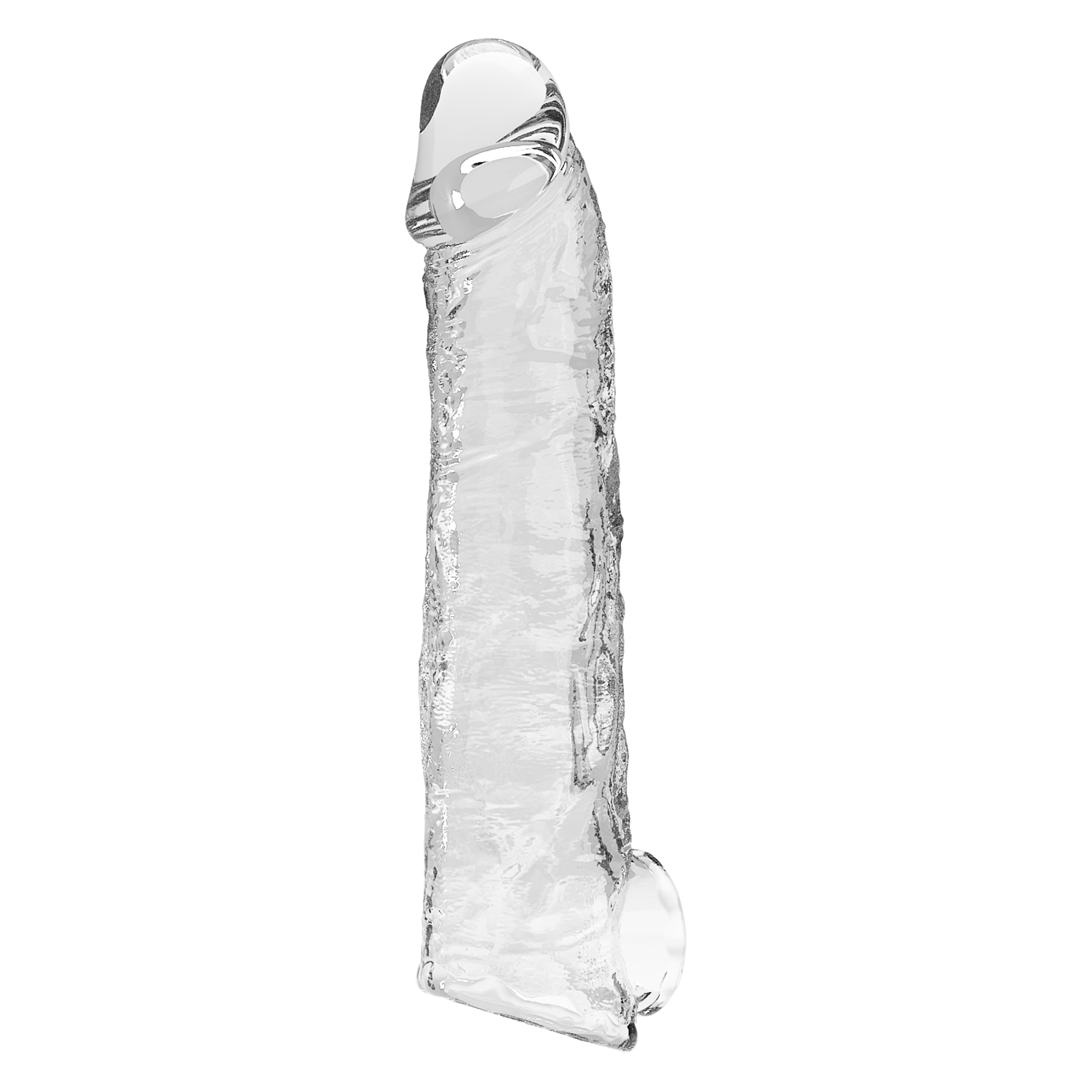 Pretty Love - Verlengende Penis Sleeve - 26 cm - Transparant-Erotiekvoordeel.nl