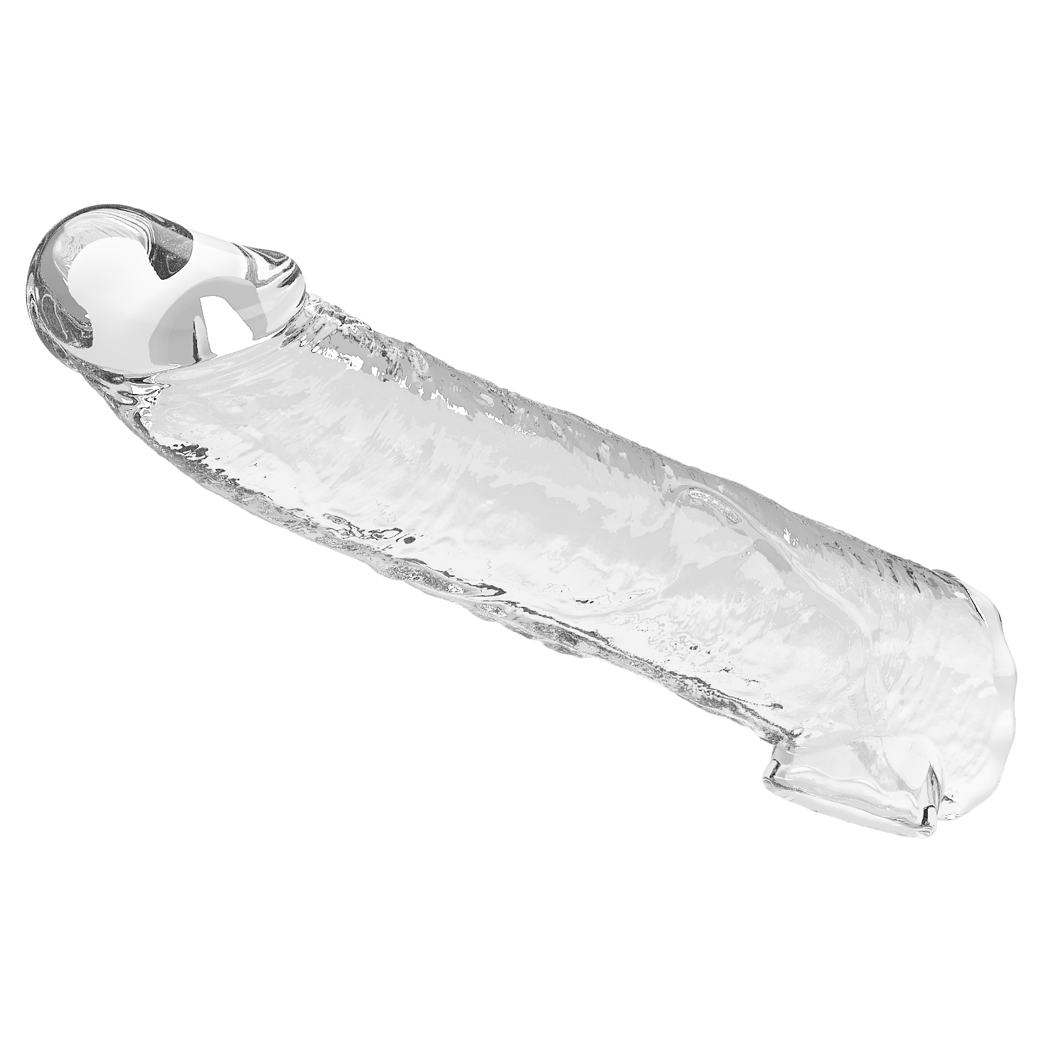 Pretty Love - Verlengende Penis Sleeve - 26 cm - Transparant-Erotiekvoordeel.nl