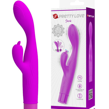 Pretty Love - Josie - Buigzame G-spot Vibrator - Paars-Erotiekvoordeel.nl