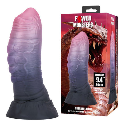 Power Monsters - Dreadful Fiend - Monster Dildo - 24 cm - Multicolour-Erotiekvoordeel.nl