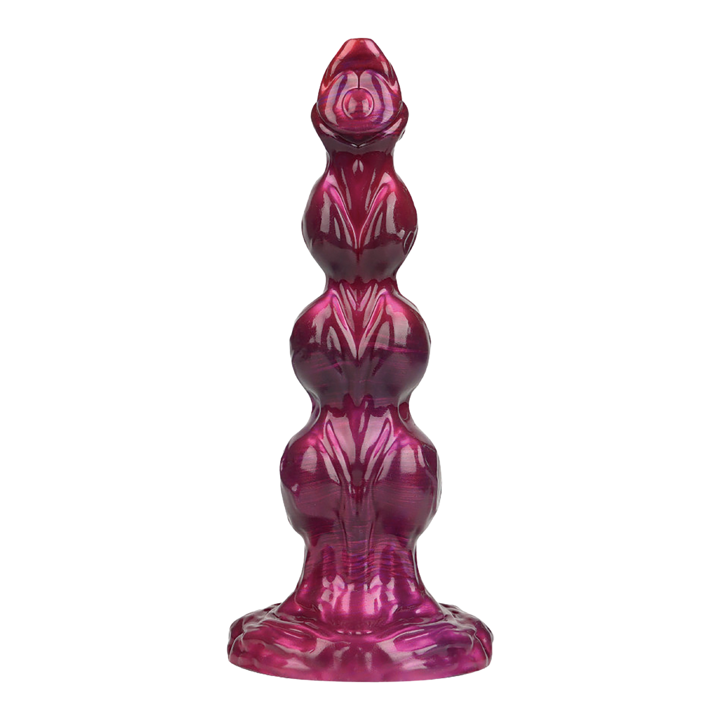 Power Monsters - Primal Beastlord - Monster Dildo - 26 cm - Rood/Roze-Erotiekvoordeel.nl