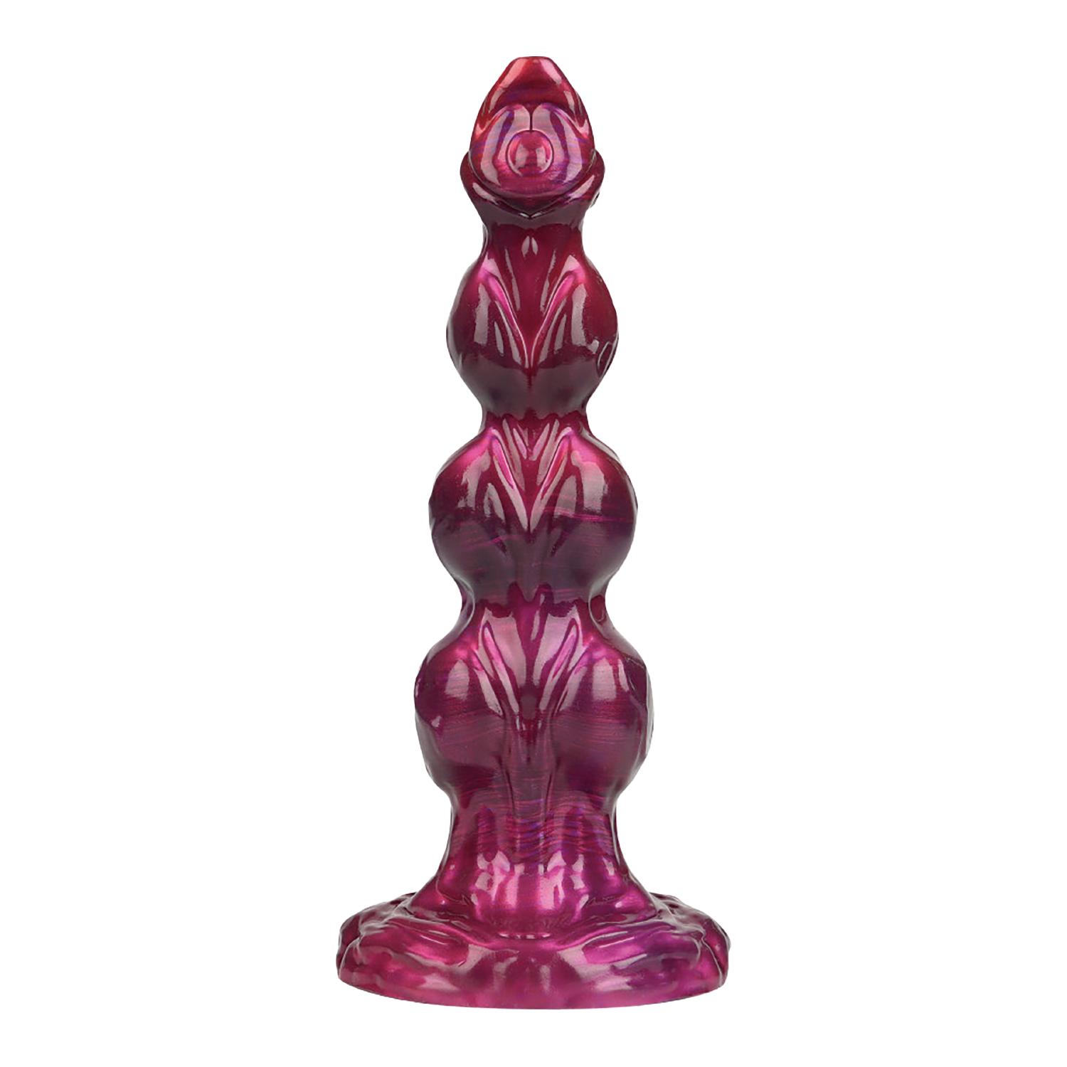 Power Monsters - Primal Beastlord - Monster Dildo - 26 cm - Rood/Roze-Erotiekvoordeel.nl