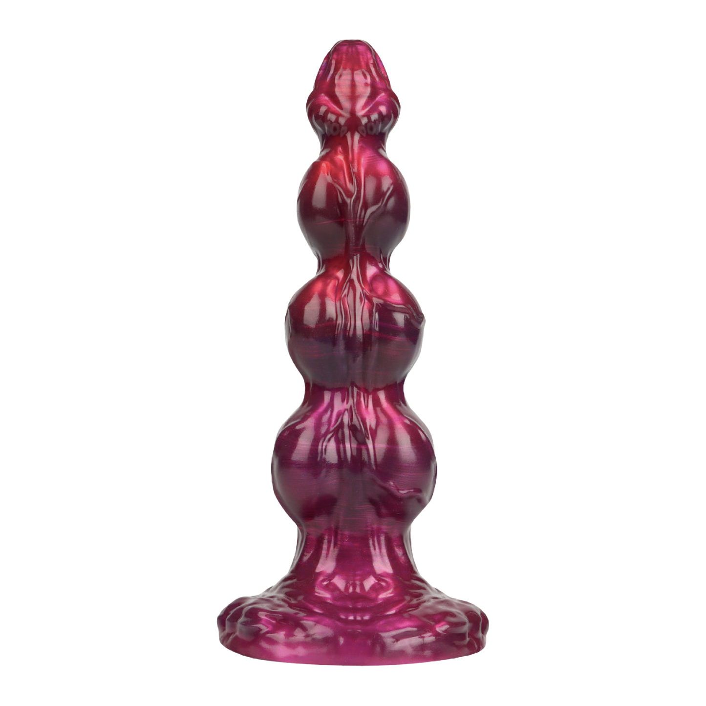 Power Monsters - Primal Beastlord - Monster Dildo - 26 cm - Rood/Roze-Erotiekvoordeel.nl