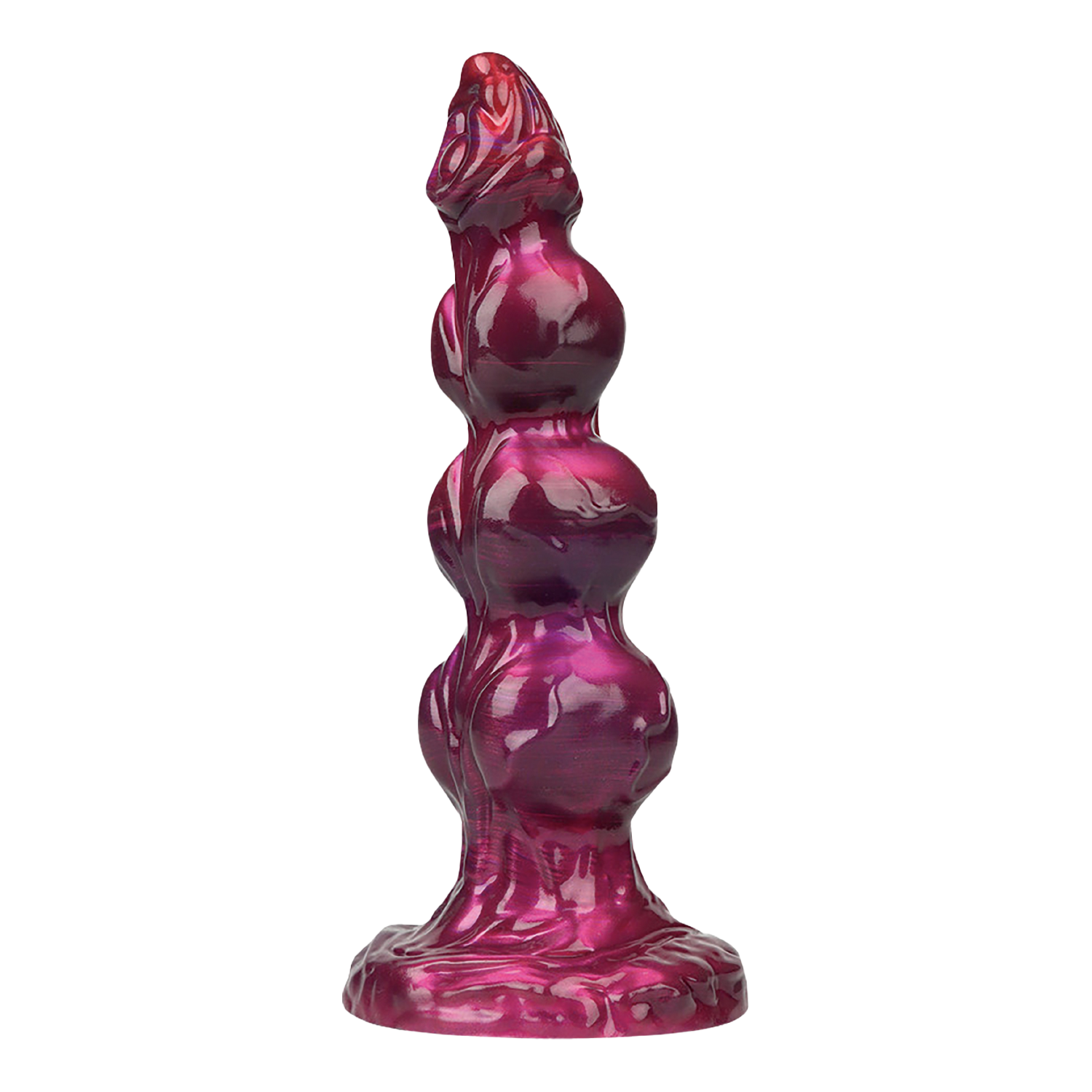 Power Monsters - Primal Beastlord - Monster Dildo - 26 cm - Rood/Roze-Erotiekvoordeel.nl