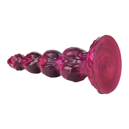 Power Monsters - Primal Beastlord - Monster Dildo - 26 cm - Rood/Roze-Erotiekvoordeel.nl