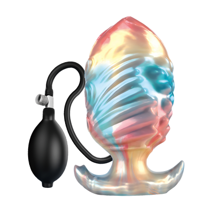 Power Monsters - Ebon Leviathan - Opblaasbare Buttplug - 18 cm - Multicolour-Erotiekvoordeel.nl