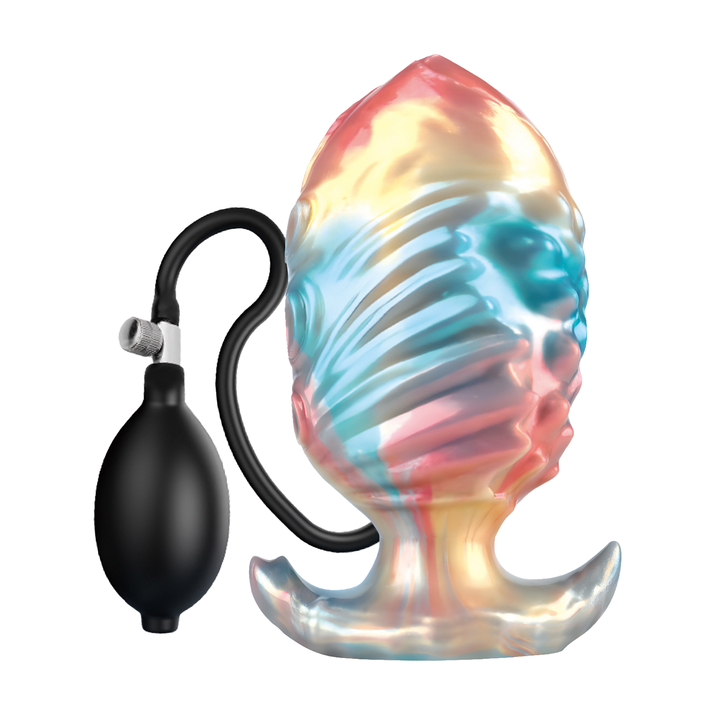 Power Monsters - Ebon Leviathan - Opblaasbare Buttplug - 18 cm - Multicolour-Erotiekvoordeel.nl