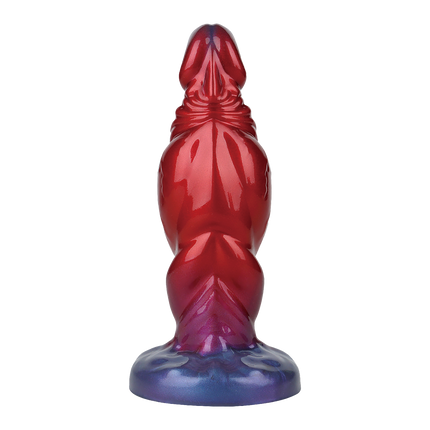 Power Monsters - Shadow Behemoth - Opblaasbare Monster Dildo - 22 cm - Rood/Blauw-Erotiekvoordeel.nl