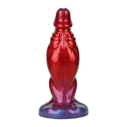Power Monsters - Shadow Behemoth - Opblaasbare Monster Dildo - 22 cm - Rood/Blauw-Erotiekvoordeel.nl