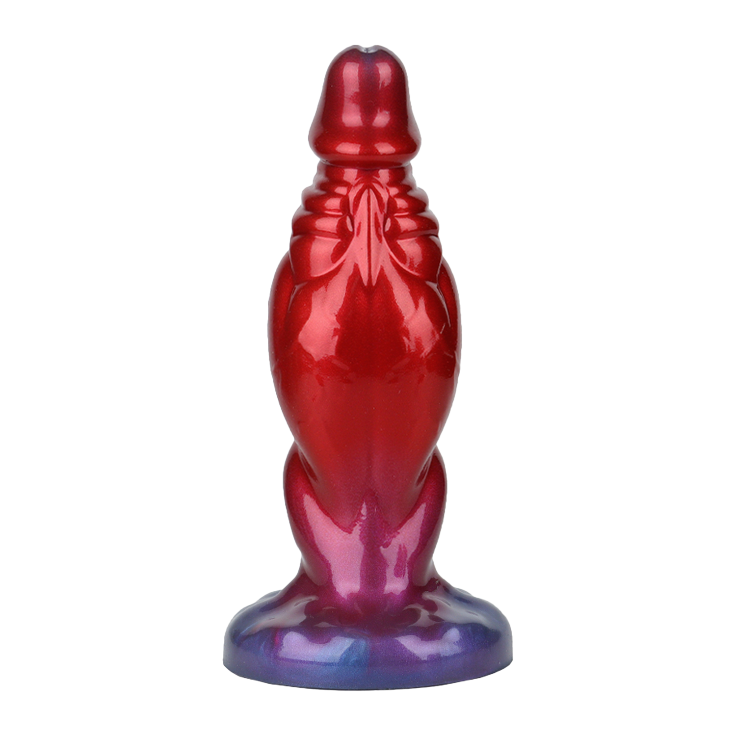 Power Monsters - Shadow Behemoth - Opblaasbare Monster Dildo - 22 cm - Rood/Blauw-Erotiekvoordeel.nl