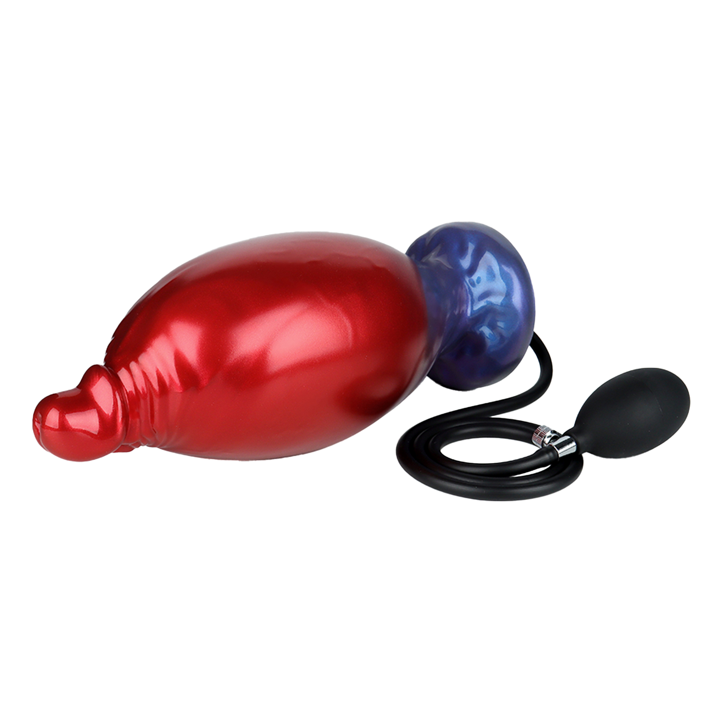 Power Monsters - Shadow Behemoth - Opblaasbare Monster Dildo - 22 cm - Rood/Blauw-Erotiekvoordeel.nl