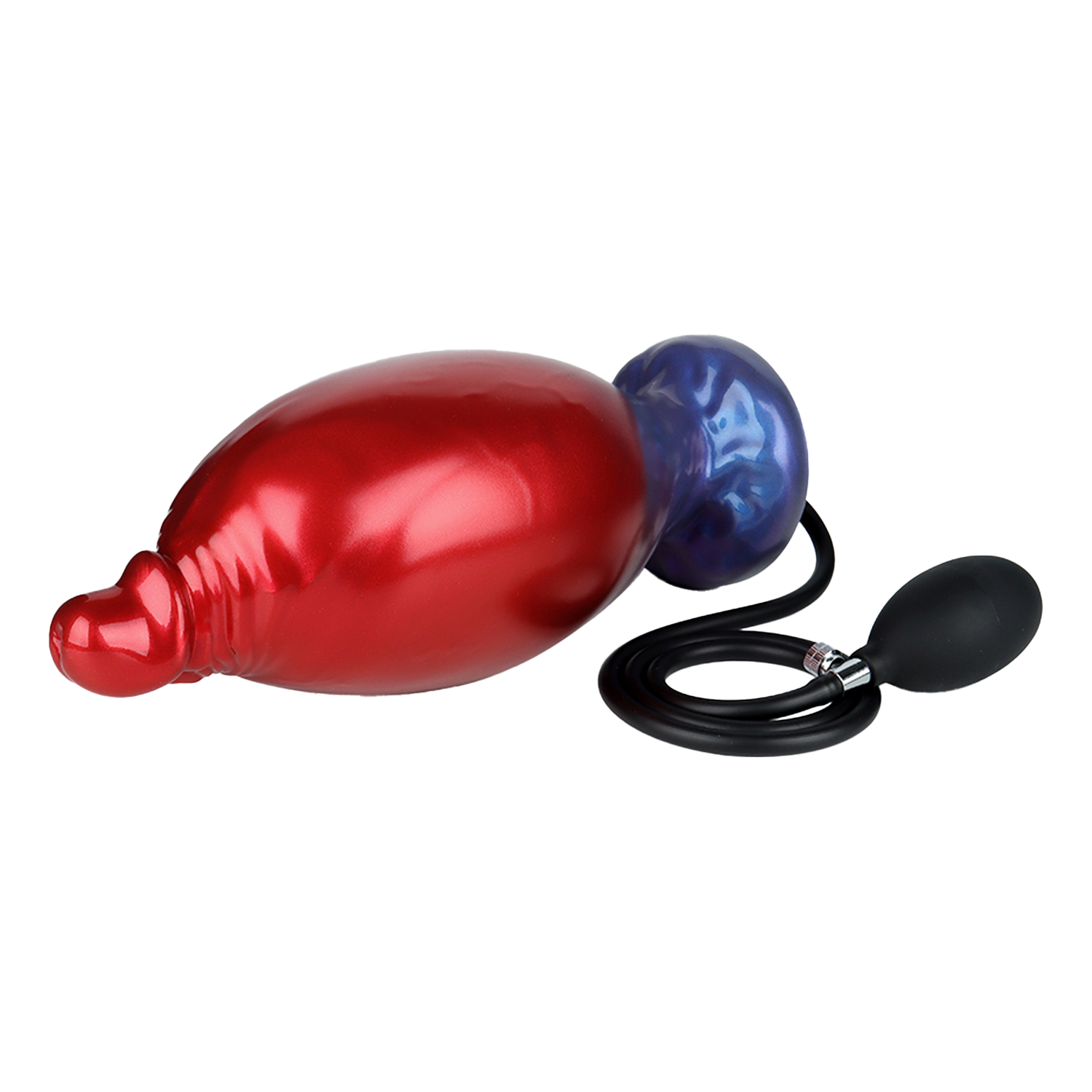 Power Monsters - Shadow Behemoth - Opblaasbare Monster Dildo - 22 cm - Rood/Blauw-Erotiekvoordeel.nl