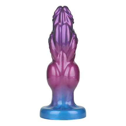 Power Monsters - Rift Titan - Opblaasbare Monster Dildo - 24 cm - Paars/Blauw-Erotiekvoordeel.nl