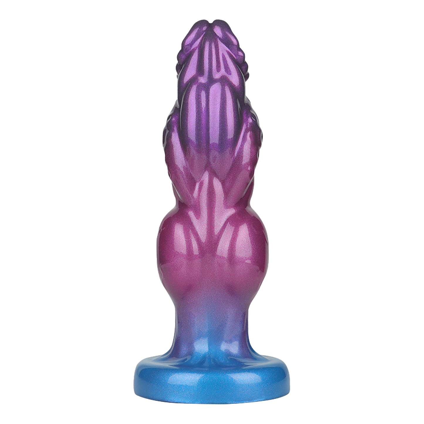 Power Monsters - Rift Titan - Opblaasbare Monster Dildo - 24 cm - Paars/Blauw-Erotiekvoordeel.nl