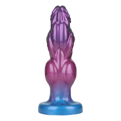 Power Monsters - Rift Titan - Opblaasbare Monster Dildo - 24 cm - Paars/Blauw-Erotiekvoordeel.nl