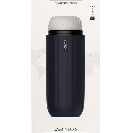 Svakom - Sam Neo 2 Connexion - Masturbateur interactif - Simulateur de fellation avec contrôle par application
