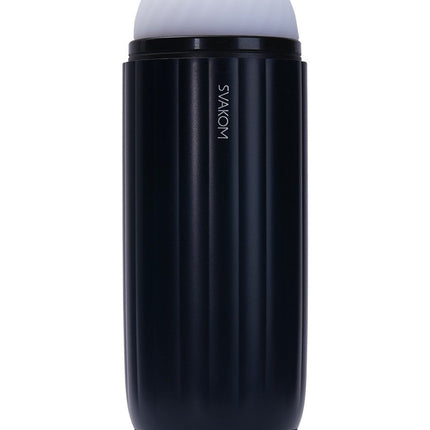 SVAKOM - Sam Neo Pro Connexion Series - Interactive Masturbator - With Heating Function - Blue