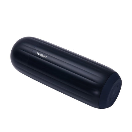 SVAKOM - Sam Neo Pro Connexion Series - Interactive Masturbator - With Heating Function - Blue