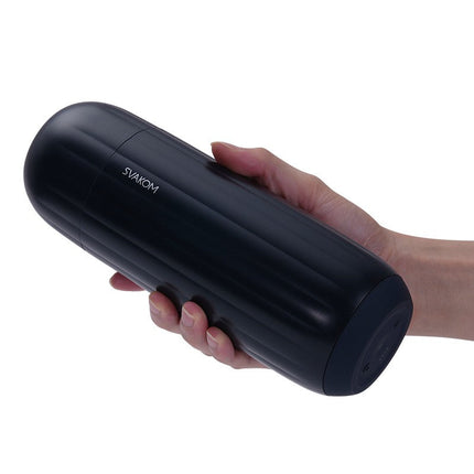 SVAKOM - Sam Neo Pro Connexion Series - Interactive Masturbator - With Heating Function - Blue