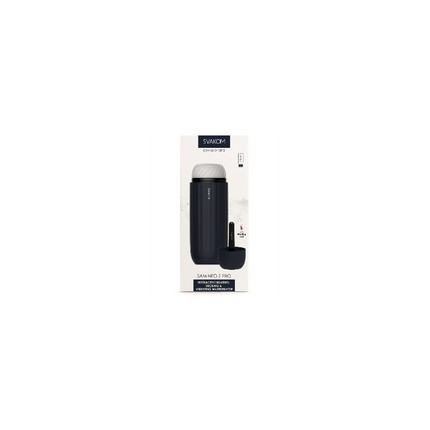 SVAKOM - Sam Neo Pro Connexion Series - Interactive Masturbator - With Heating Function - Blue