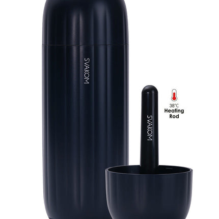 SVAKOM - Sam Neo Pro Connexion Series - Interactive Masturbator - With Heating Function - Blue