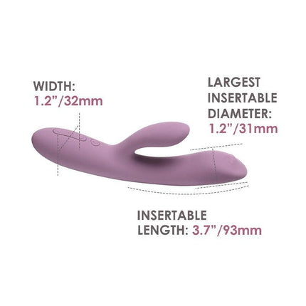 SVAKOM - Trysta Neo - Interactieve Rabbit Vibrator met G-Spot Balletje - Pink-Erotiekvoordeel.nl