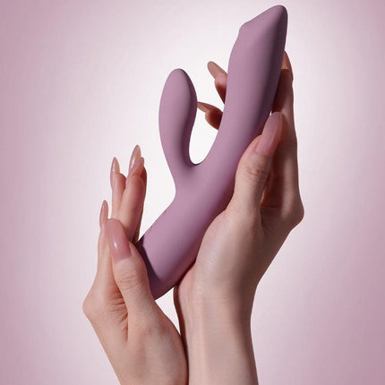 SVAKOM - Trysta Neo - Interactieve Rabbit Vibrator met G-Spot Balletje - Pink-Erotiekvoordeel.nl