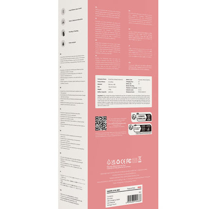 Svakom - Ava Neo - Stotende Vibrator - Thrusting Vibrator - Met App Control - Perzik Roze-Erotiekvoordeel.nl