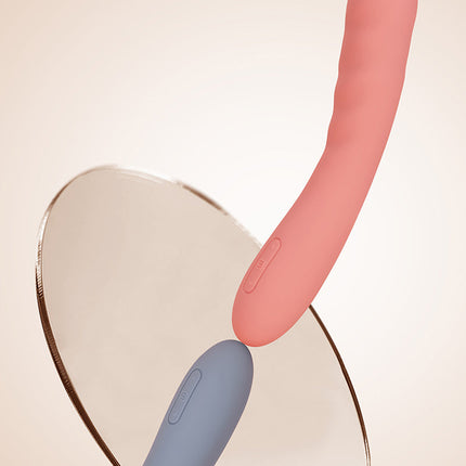 Svakom - Ava Neo - Stotende Vibrator - Thrusting Vibrator - Met App Control - Perzik Roze-Erotiekvoordeel.nl