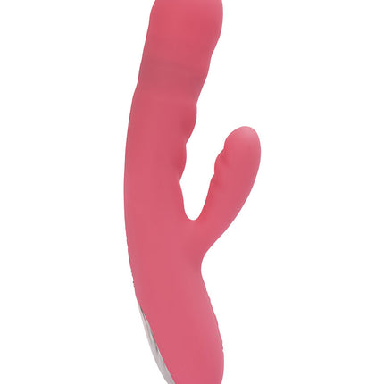 Svakom - Avery - Stotende Rabbit Vibrator - Strawberry Pink-Erotiekvoordeel.nl