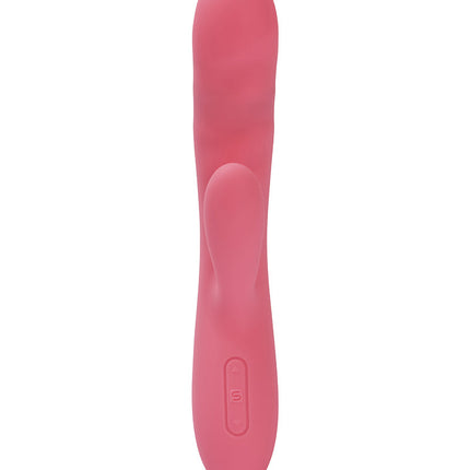 Svakom - Avery - Stotende Rabbit Vibrator - Strawberry Pink-Erotiekvoordeel.nl